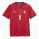Billige Fotballdrakt Portugal Bruno Fernandes #8 Replika Hjemmedrakt VM 2026 Kortermet Billige Fotballdrakt Portugal Bruno Fernandes #8 Replika Hjemmedrakt VM 2026 Kortermet